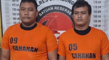 Bravo! Tim Intel Korem 022 PT Amankan Dua Pria Beserta Barang Bukti Jenis Sabu